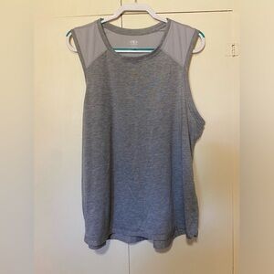 Athletic Works Gray Tank Top